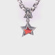 Silver Pendant SHOOTING STAR S with Morning Star Loop