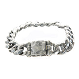 Silver Bracelet PLAIN FACETTED Links