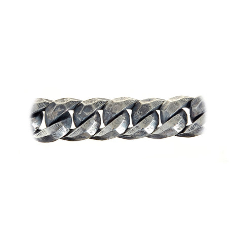 Silver Bracelet MALTESER CROSS Faceted Links S