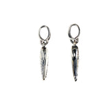 Silver Pendant Hammered CLAW