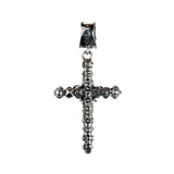 Silver Pendant PYRAMIDES CROSS with DAGGER