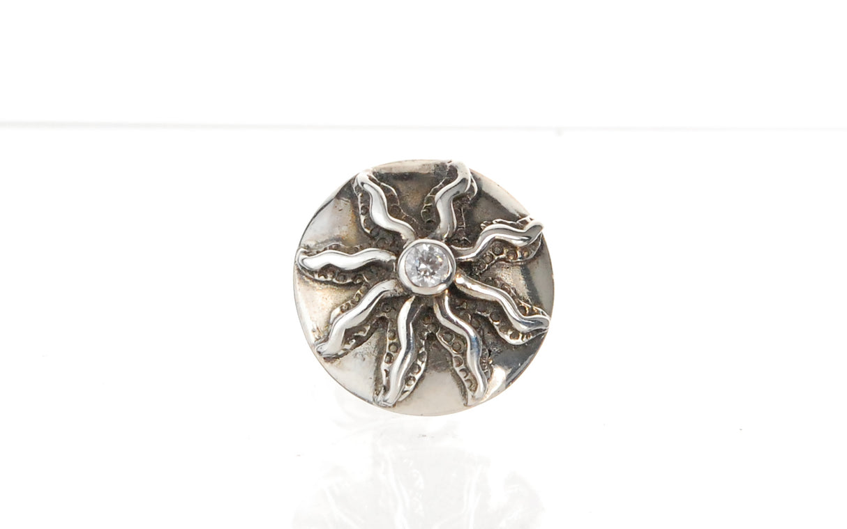 Silver Cufflinks ELFIN SUN