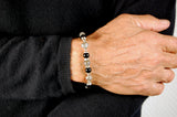 Bracelet Beads BLADES CROSS Balls