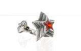 Silver Cufflinks SHOOTING STAR