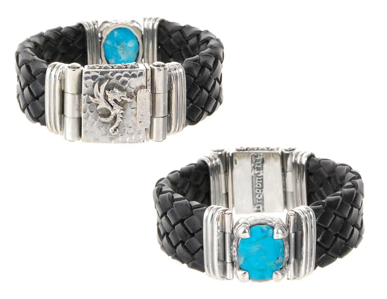 1pc Street Style Elastic Beaded Bracelet With Double Dragon Heads & Lava  Stones, Unisex Couples' Jewelry | SHEIN USA
