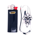 Silver Lighter Cover LILY