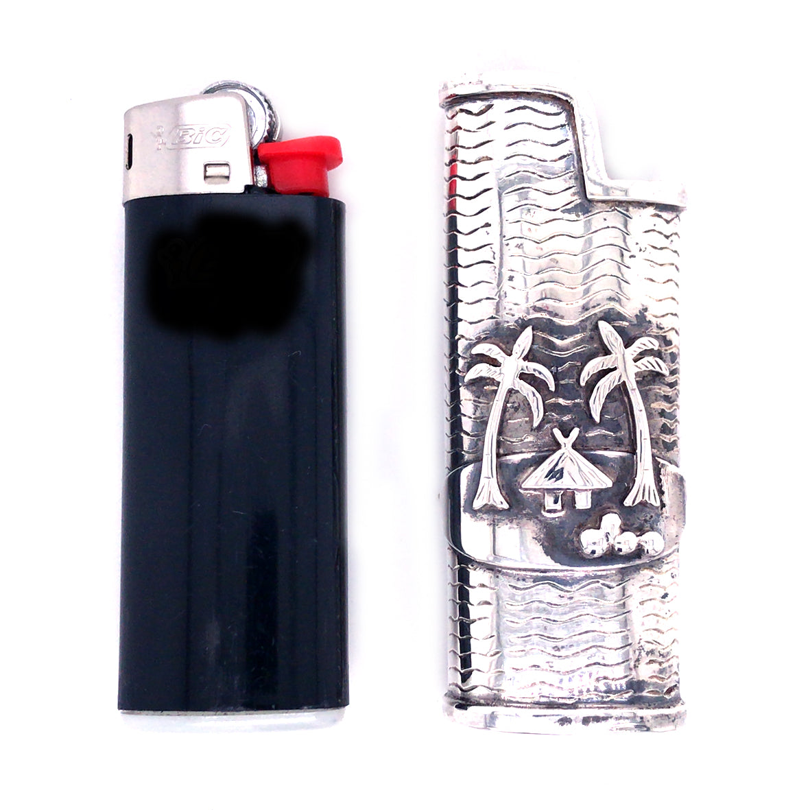 Silver Lighter Cover REIF FÜR DIE INSEL