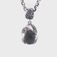 Silver Pendant MAGIC PLANT Drop and Stone