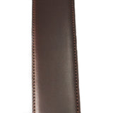Belt Strap of Saddle Leather with Buttons 35 mm