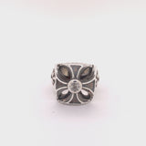 Silver Ring MALTESER CROSS L on Lily Band