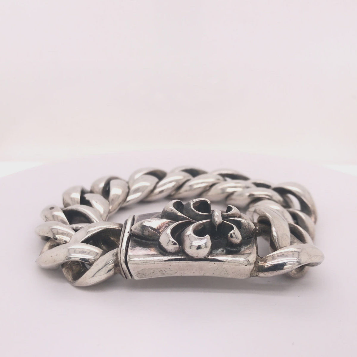 Silver Bracelet LILY Plain Chain L