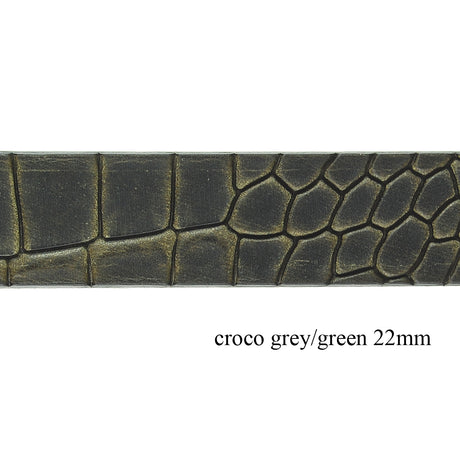 Braided or Embossed Cow Leather 22