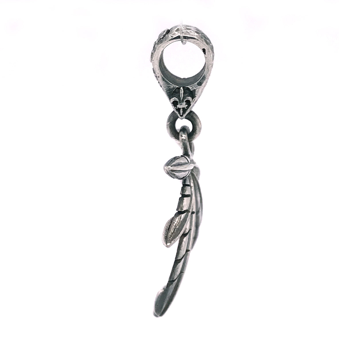 Silver Pendant Magic Plant Leaf